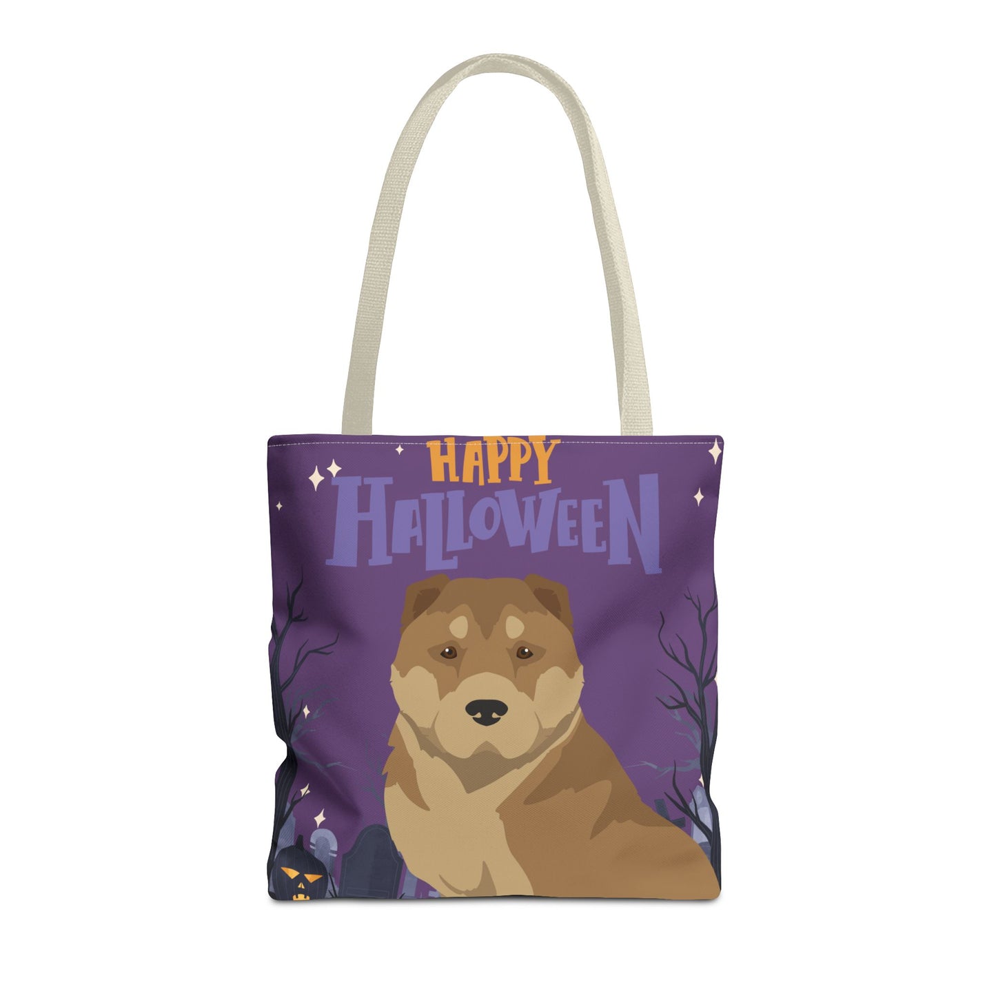 American Gampr Dog Happy Halloween Tote Bag 16x16
