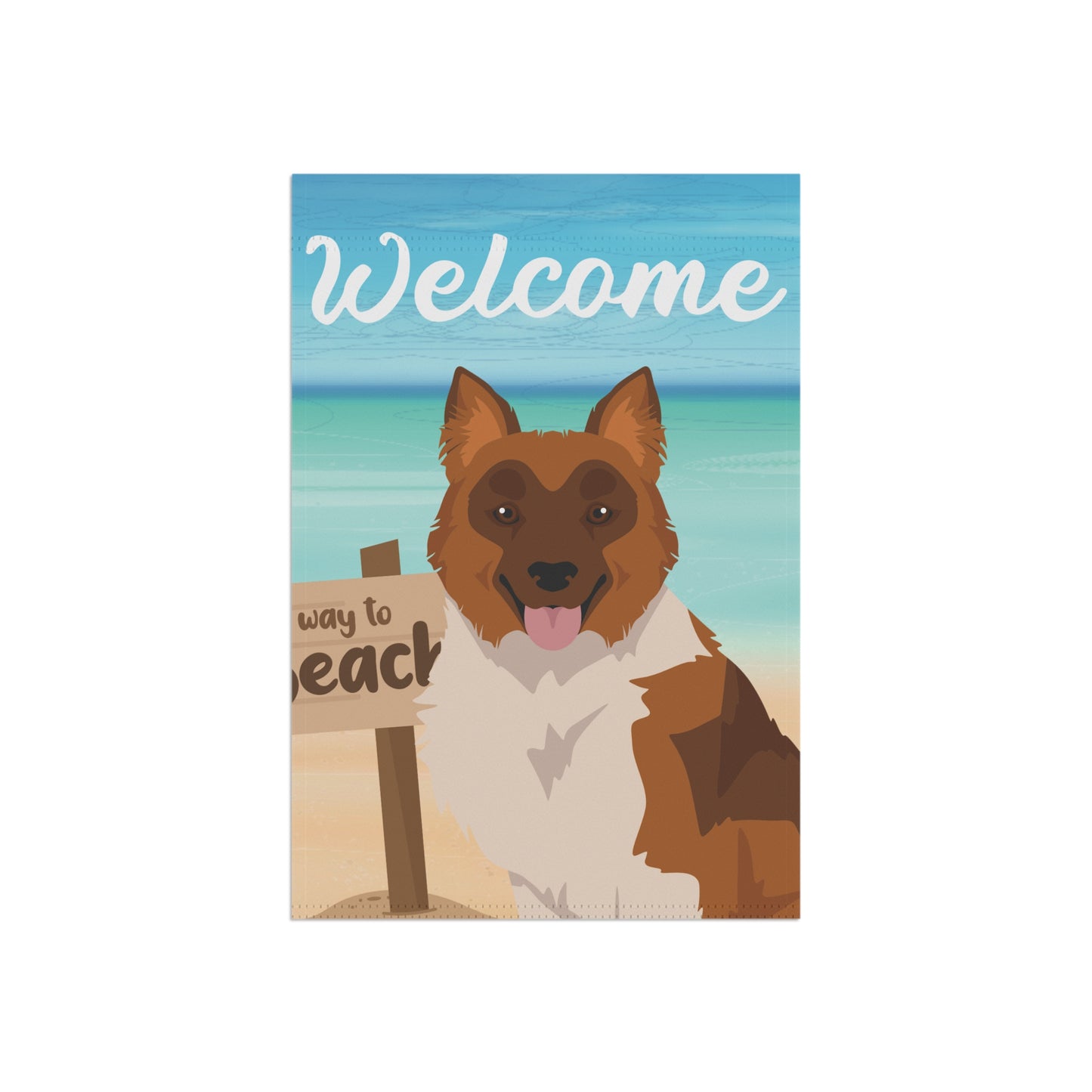 Elo Dog Garden Flag