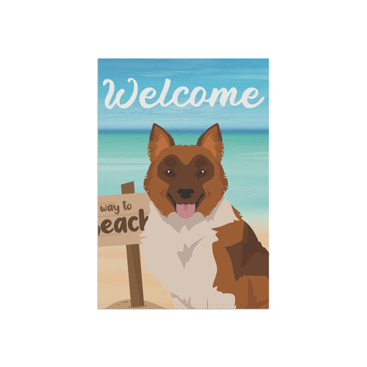 Elo Dog Garden Flag