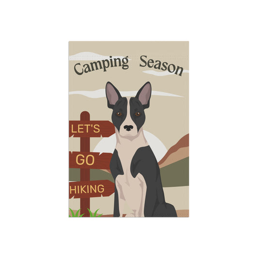 Telomian Dog Camping Garden Flag