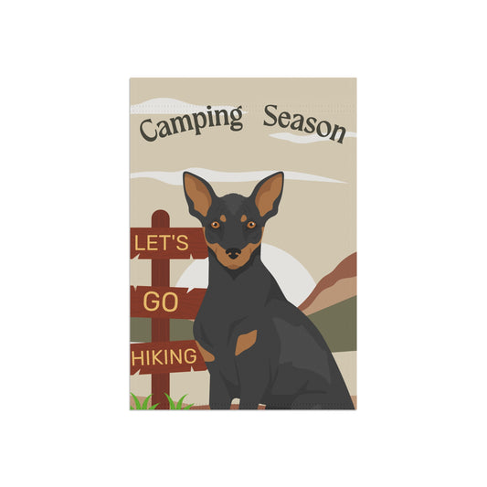 Xoloitzcuinti Dog Camping Garden Flag