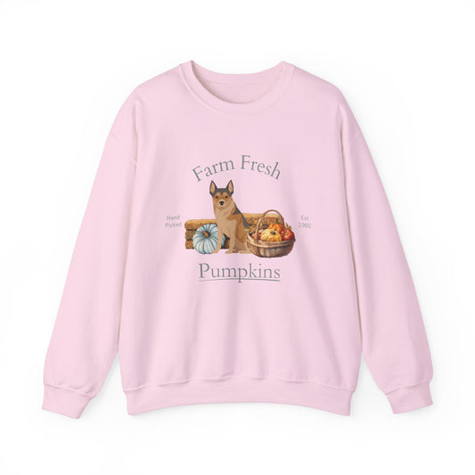 Norwegian Lundehund Dog Fall Halloween Unisex Heavy Blend Crewneck Sweatshirt