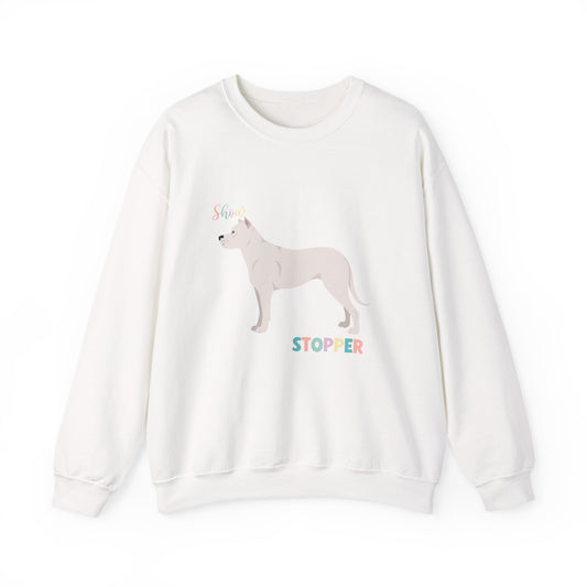 Dogo Argentino Dog Unisex Heavy Blend Crewneck Sweatshirt