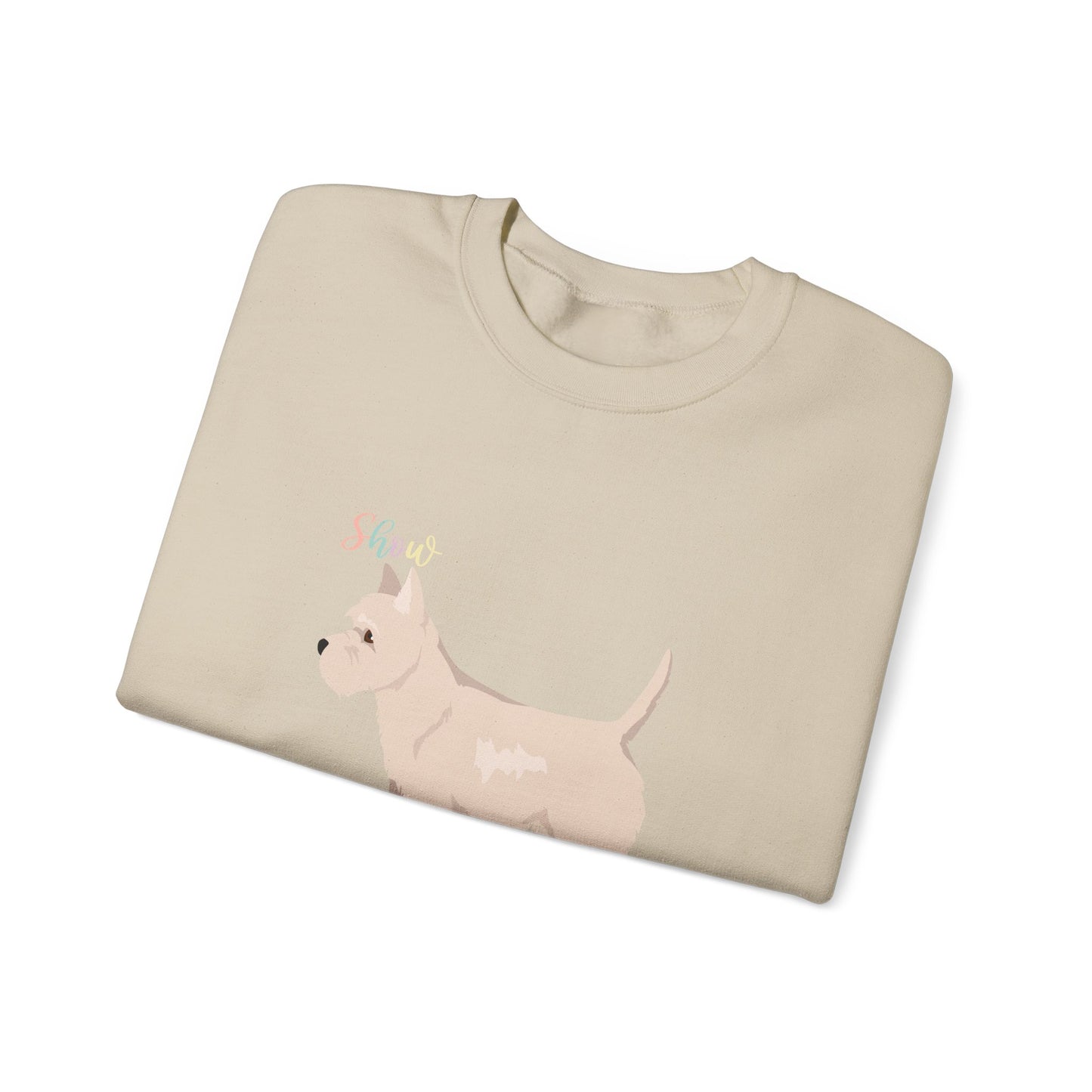 West Highland White Terrier Dog Unisex Heavy Blend Crewneck Sweatshirt