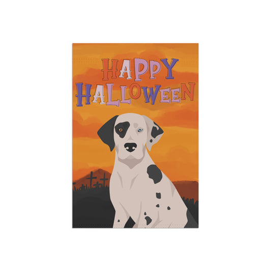 Catahoula Leopard Dog Dog Halloween Garden Flag