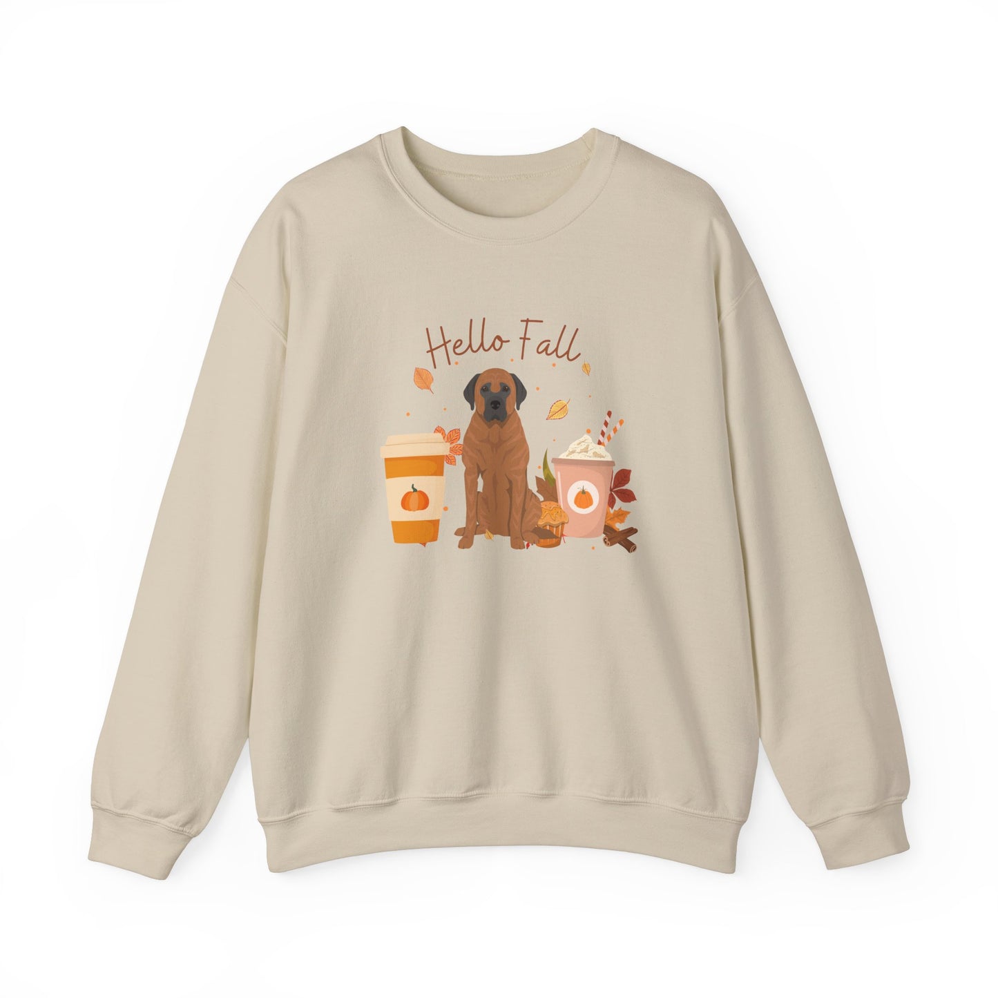 Tosa Inu Dog Fall Halloween Unisex Heavy Blend Crewneck Sweatshirt