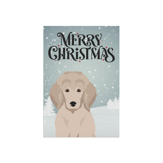 Standard Poodle Dog Garden Flag