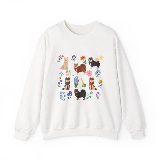 Finnish Lapphind Dog Unisex Spring Cottage Core Crewneck Sweatshirt