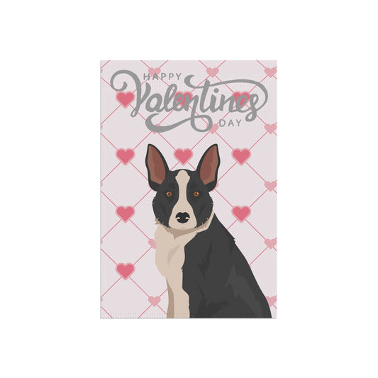 McNab Dog Valentines Day Garden Flag
