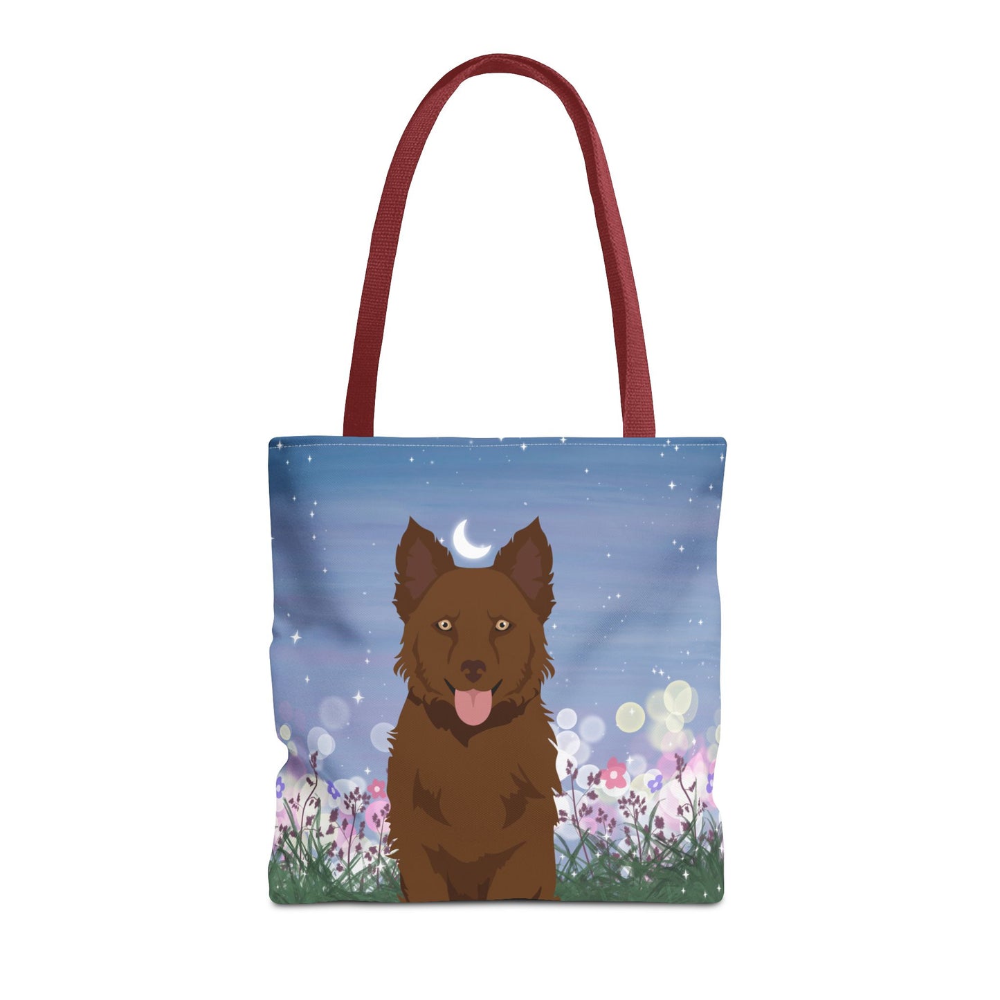 Mudi Dog Tote Bag 16x16