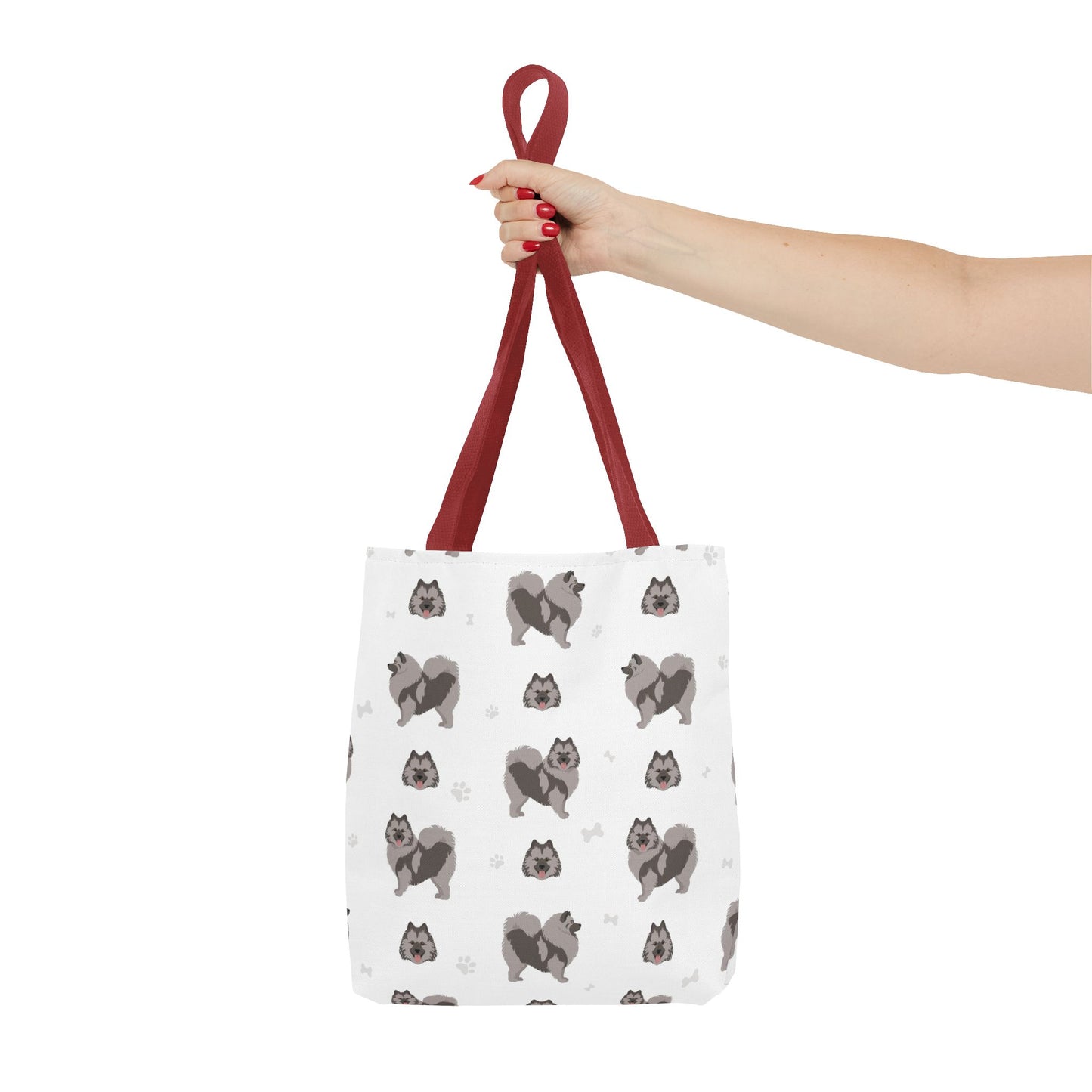 Keeshond Dog Tote Bag, Keeshond Dog Mom Gift