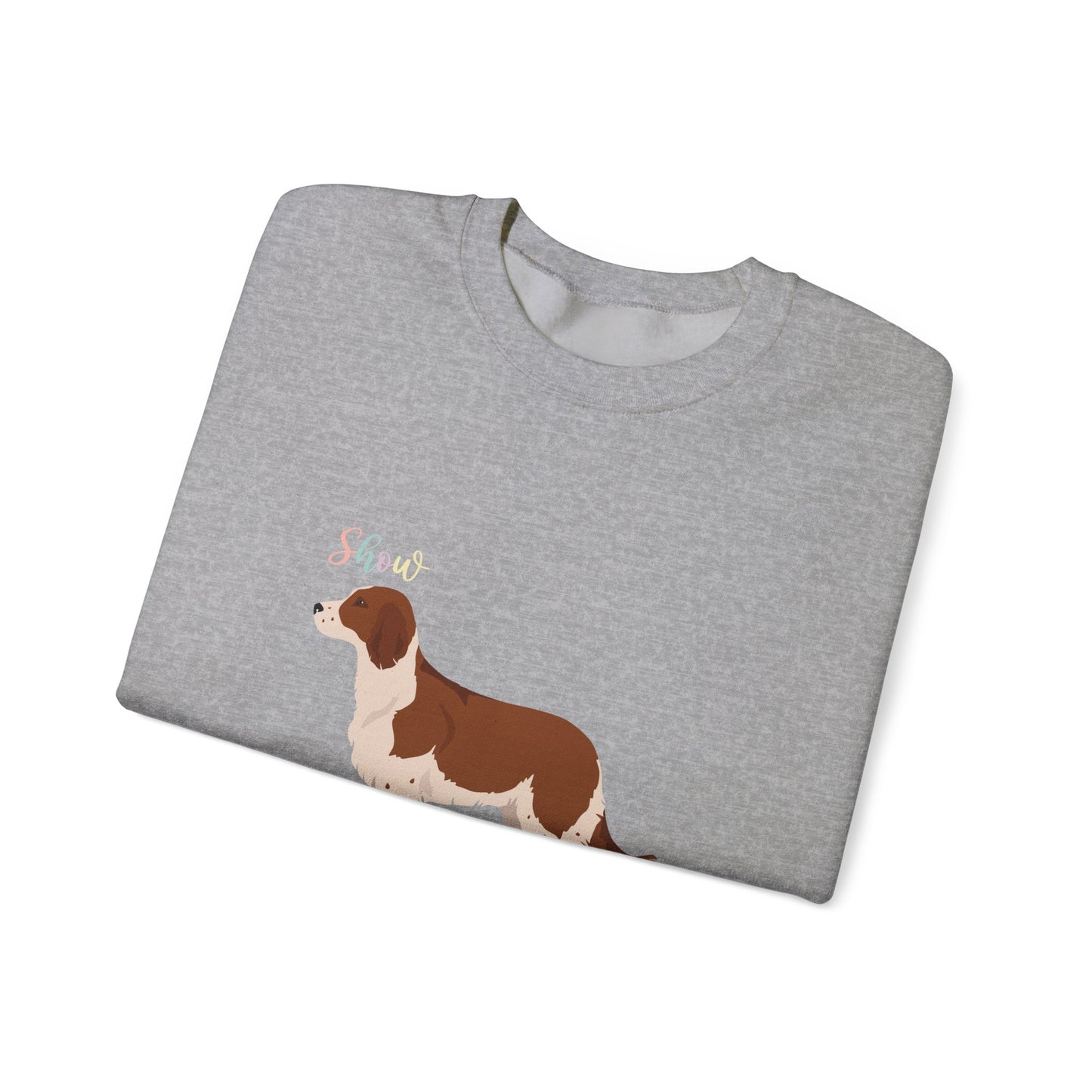 Welsh Springer Spaniel Dog Unisex Heavy Blend Crewneck Sweatshirt