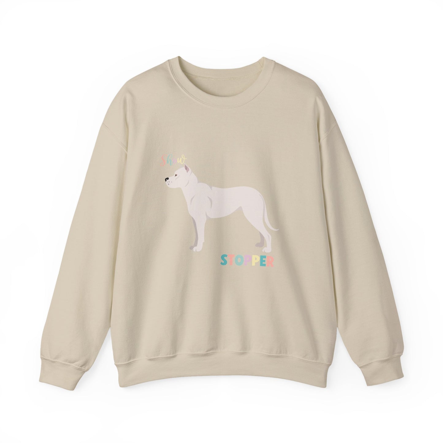 Dogo Argentino Dog Unisex Heavy Blend Crewneck Sweatshirt