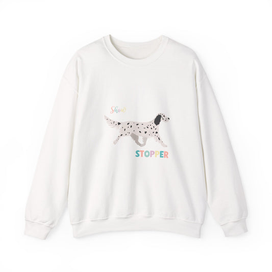 English Setter Dog Unisex Heavy Blend Crewneck Sweatshirt