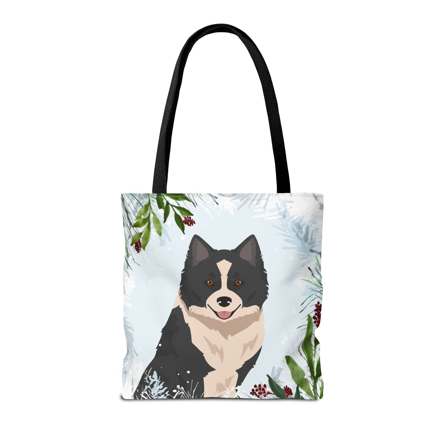 Nenets Herding Laika Dog Christmas Holiday Tote Bag 16x16