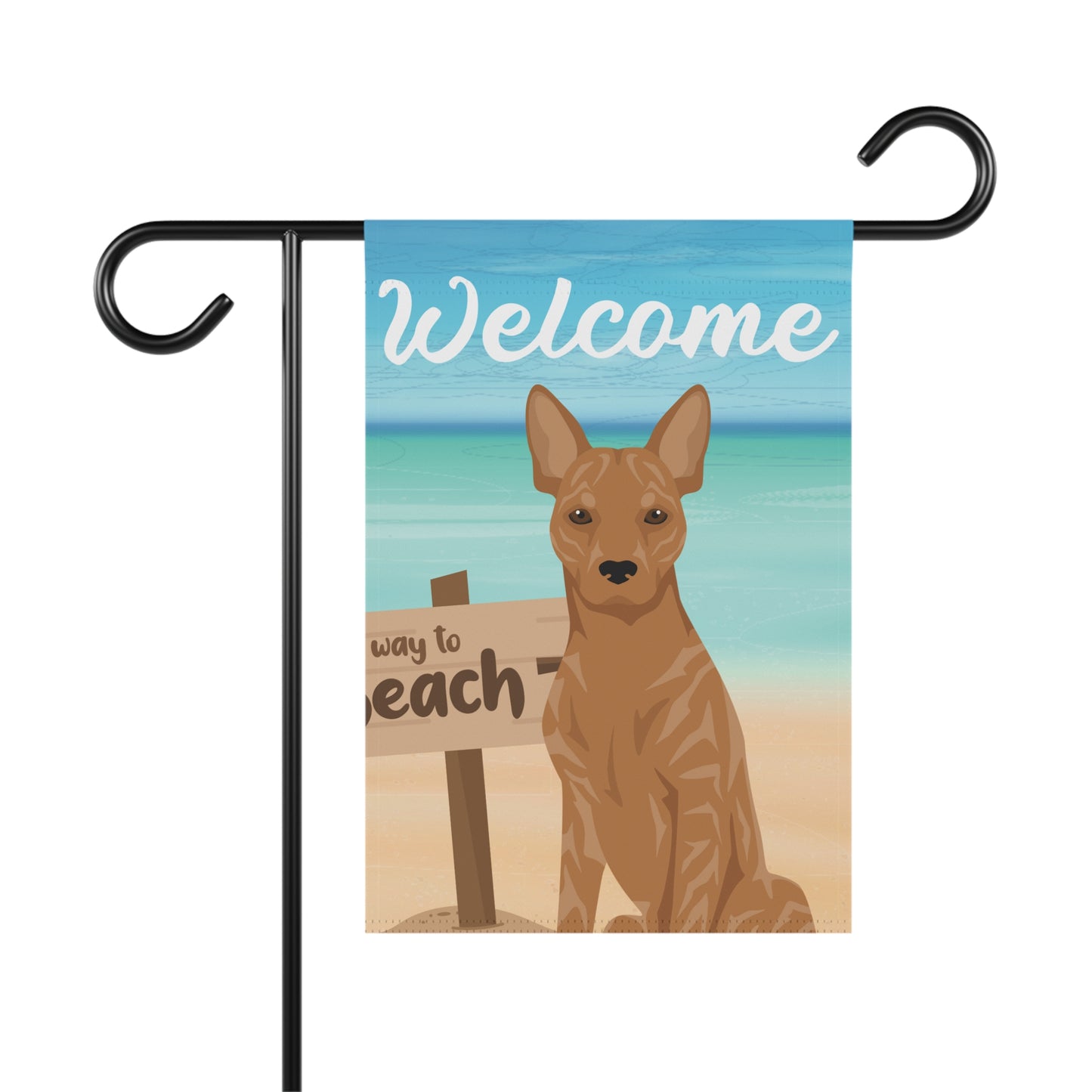 Telomian Dog Garden Flag