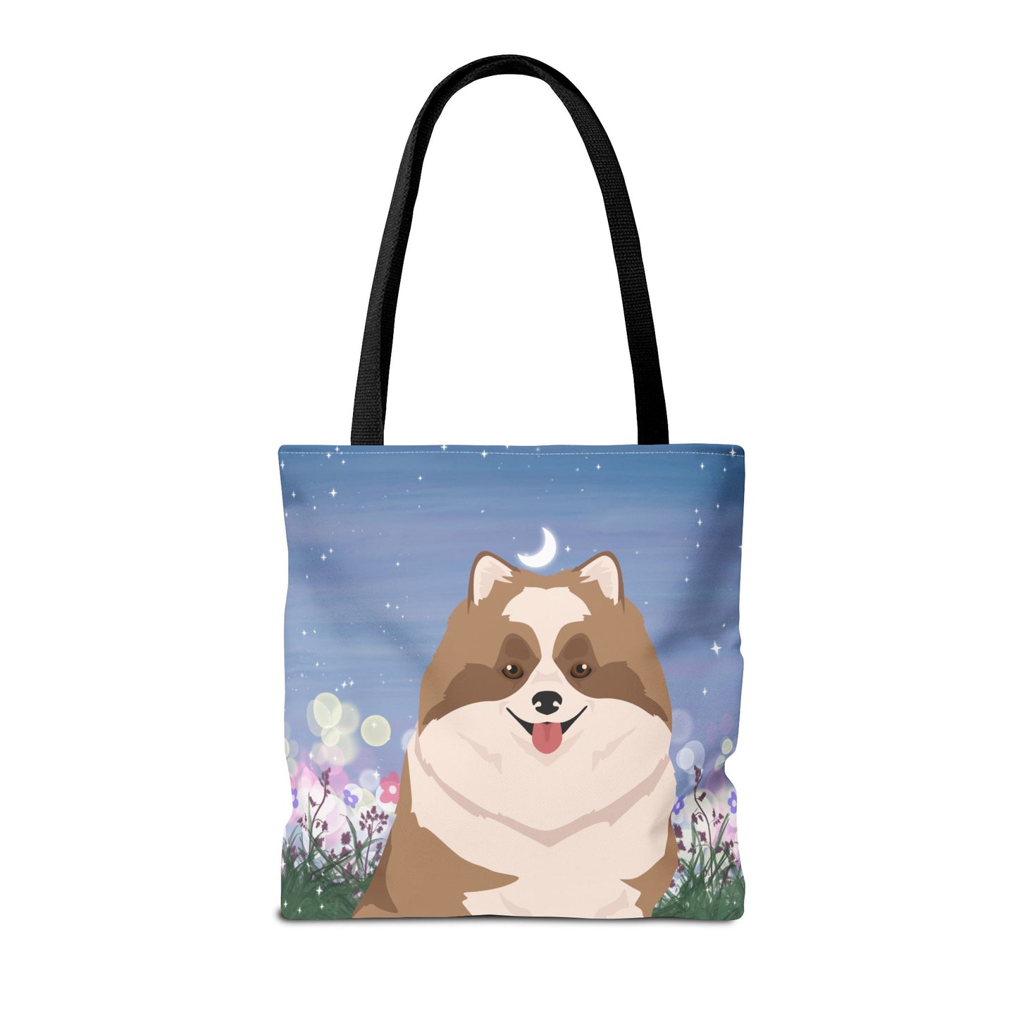 Pomeranian Dog Tote Bag 16x16