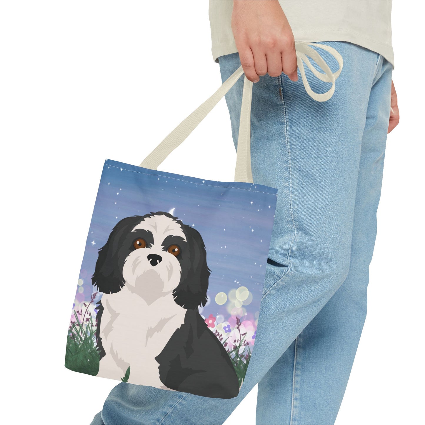 Shih Tzu Dog Tote Bag 13x13