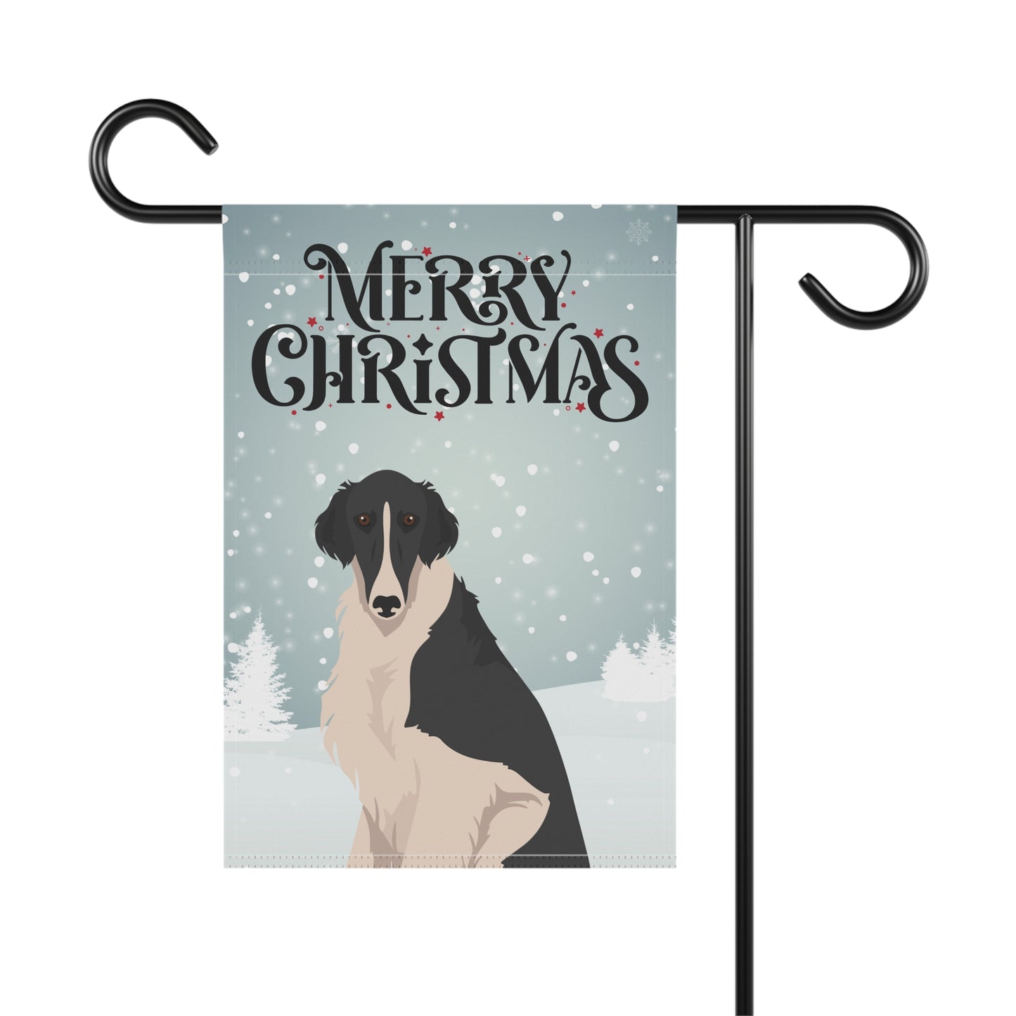 Borzoi Dog Garden Flag