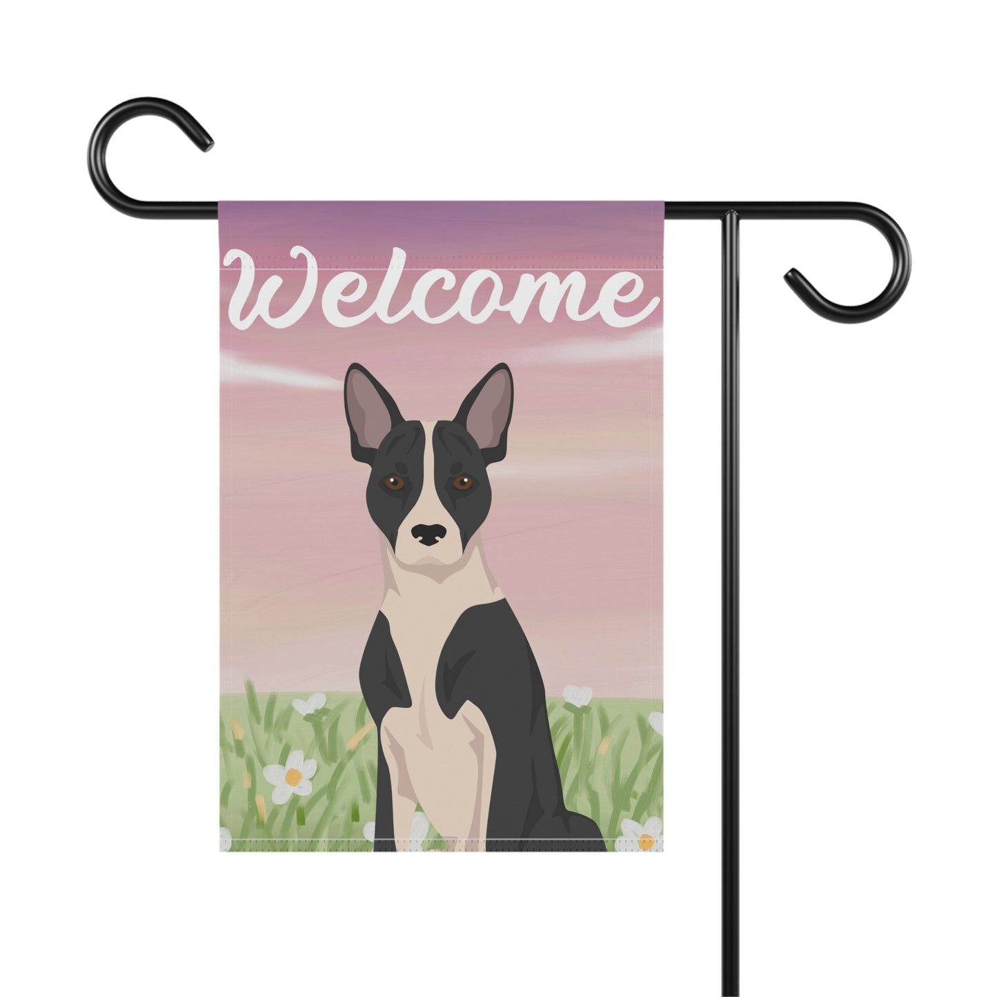 Telomian Dog Welcome Garden Flag