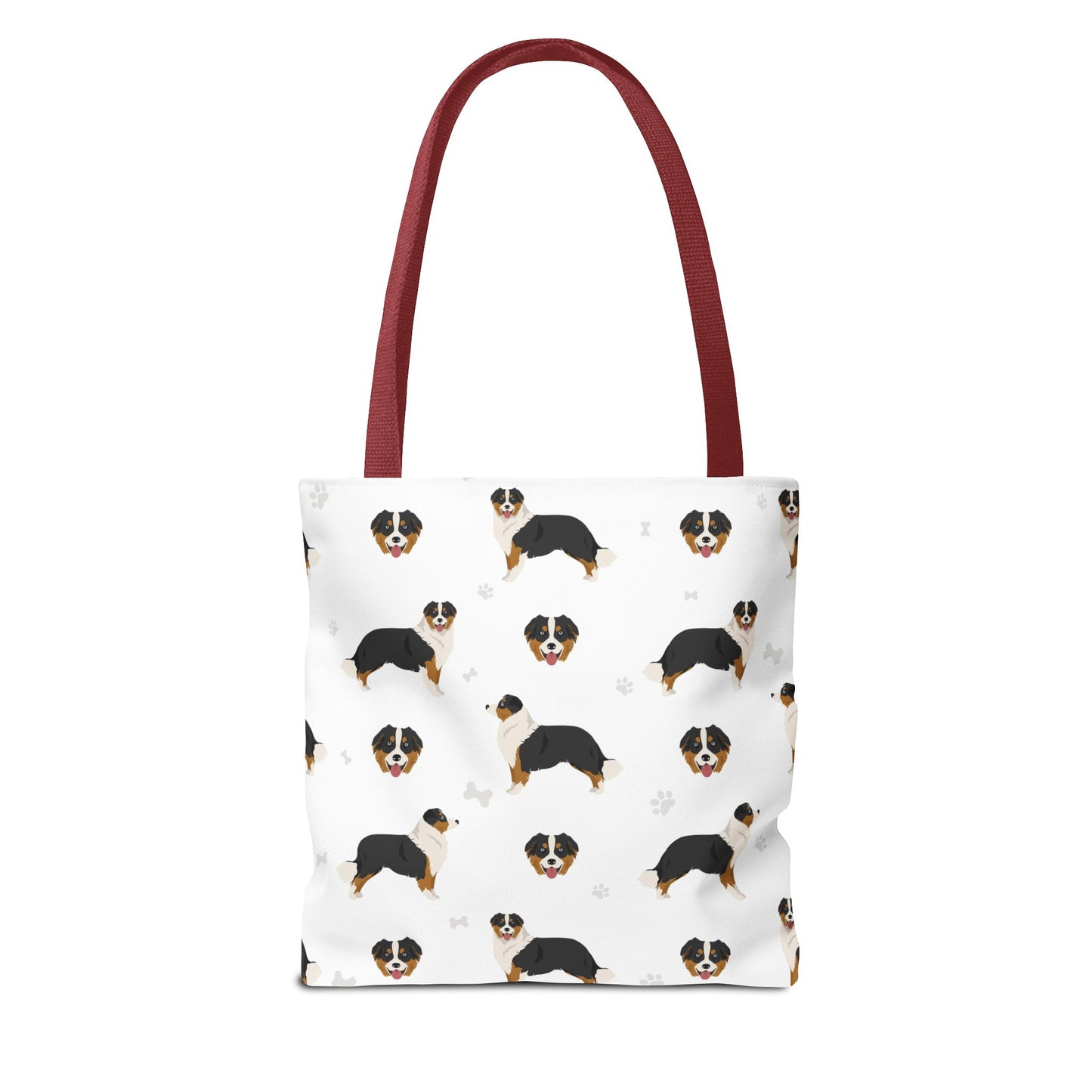 Australian Shepherd Dog Tote Bag, Aussie Dog Mom Gift