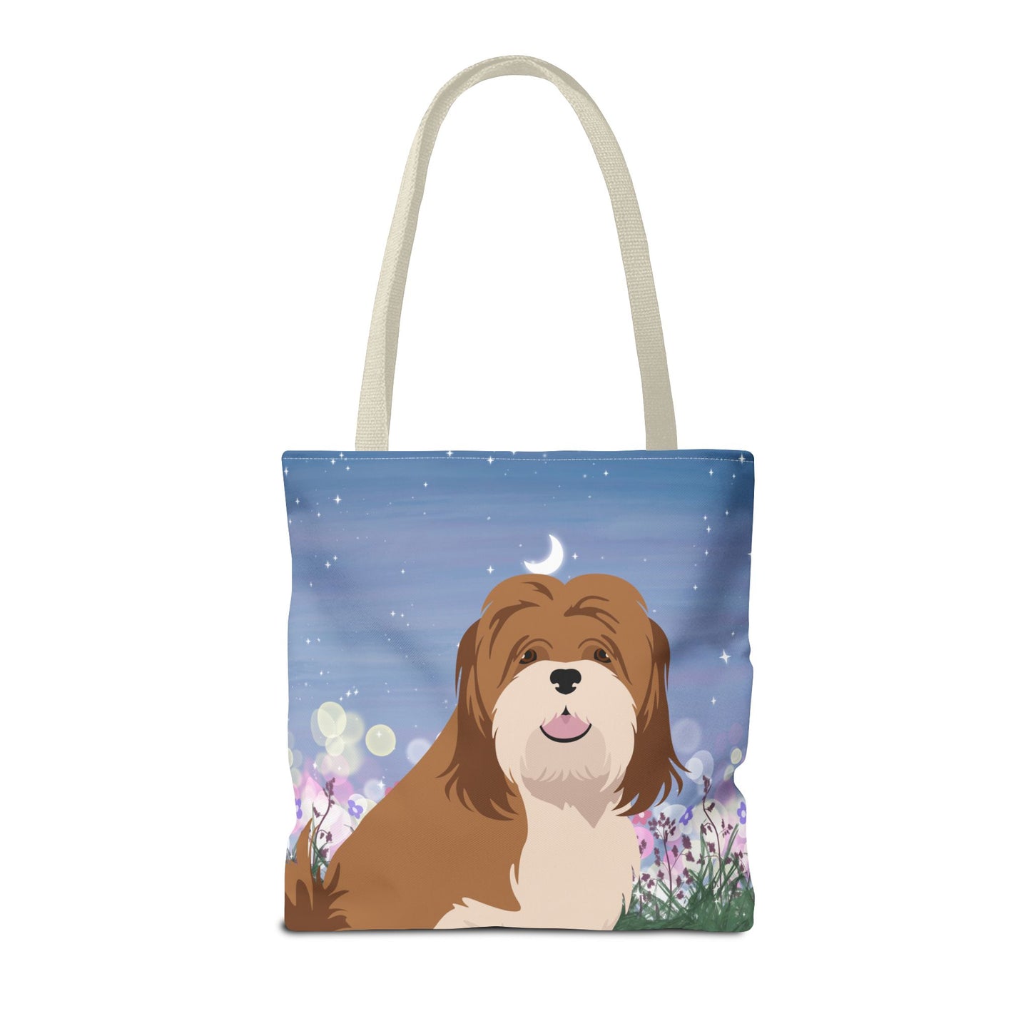 Lhasa Apso Dog Tote Bag 16x16