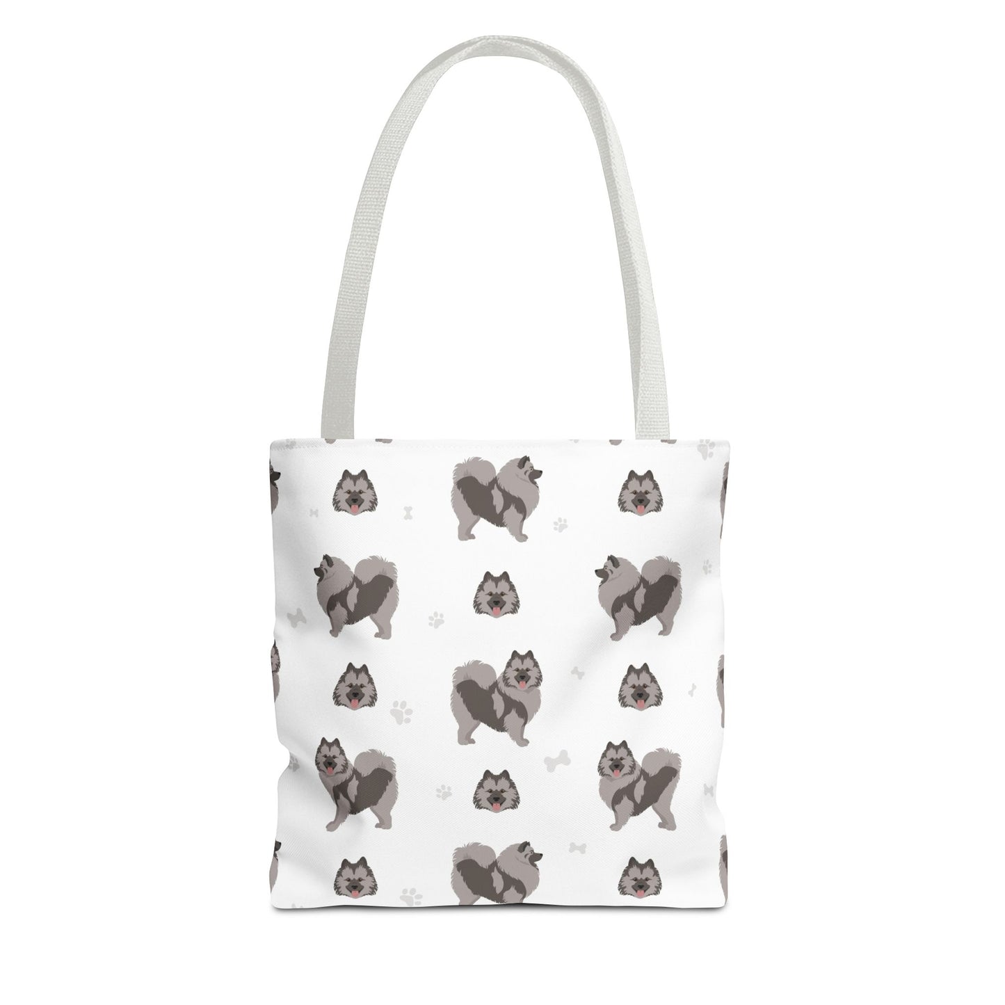 Keeshond Dog Tote Bag, Keeshond Dog Mom Gift