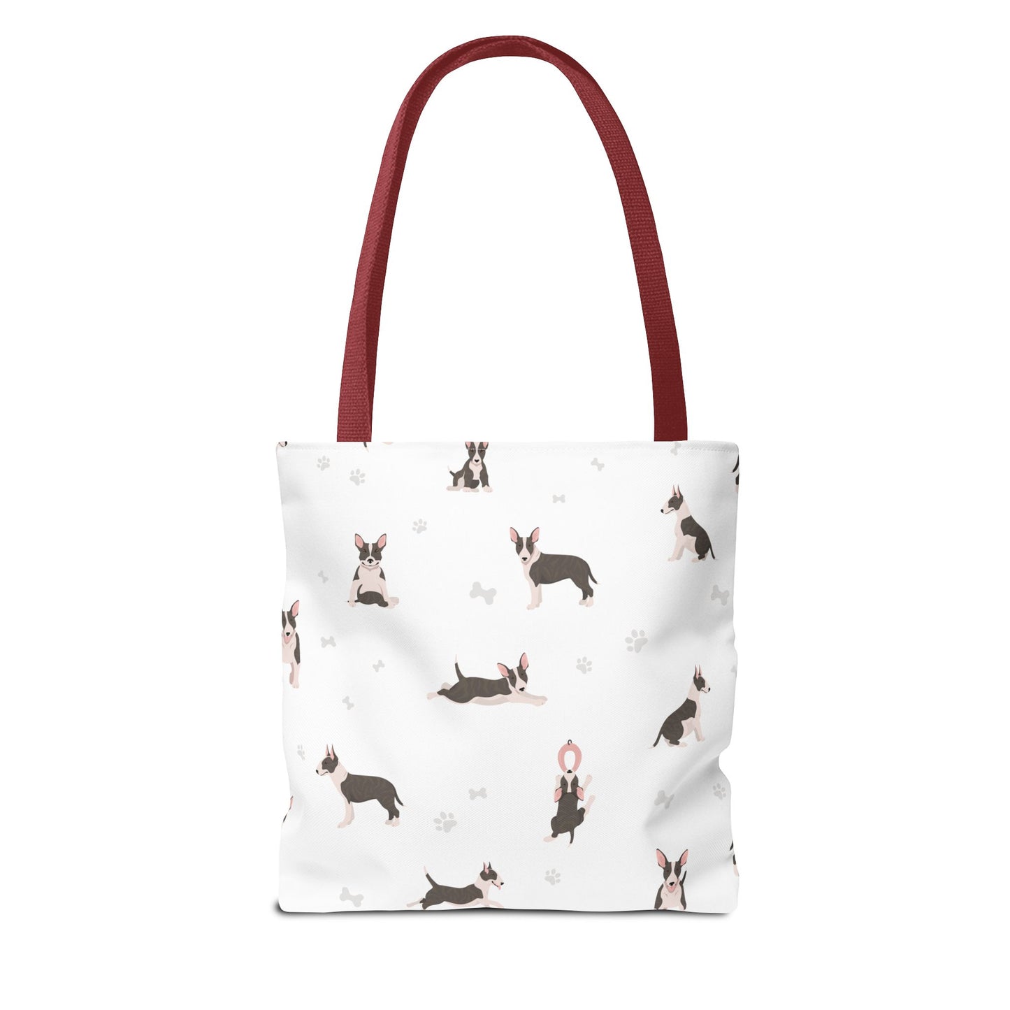 Bull Terrier Dog Tote Bag, Bull Terrier Dog Mom Gift