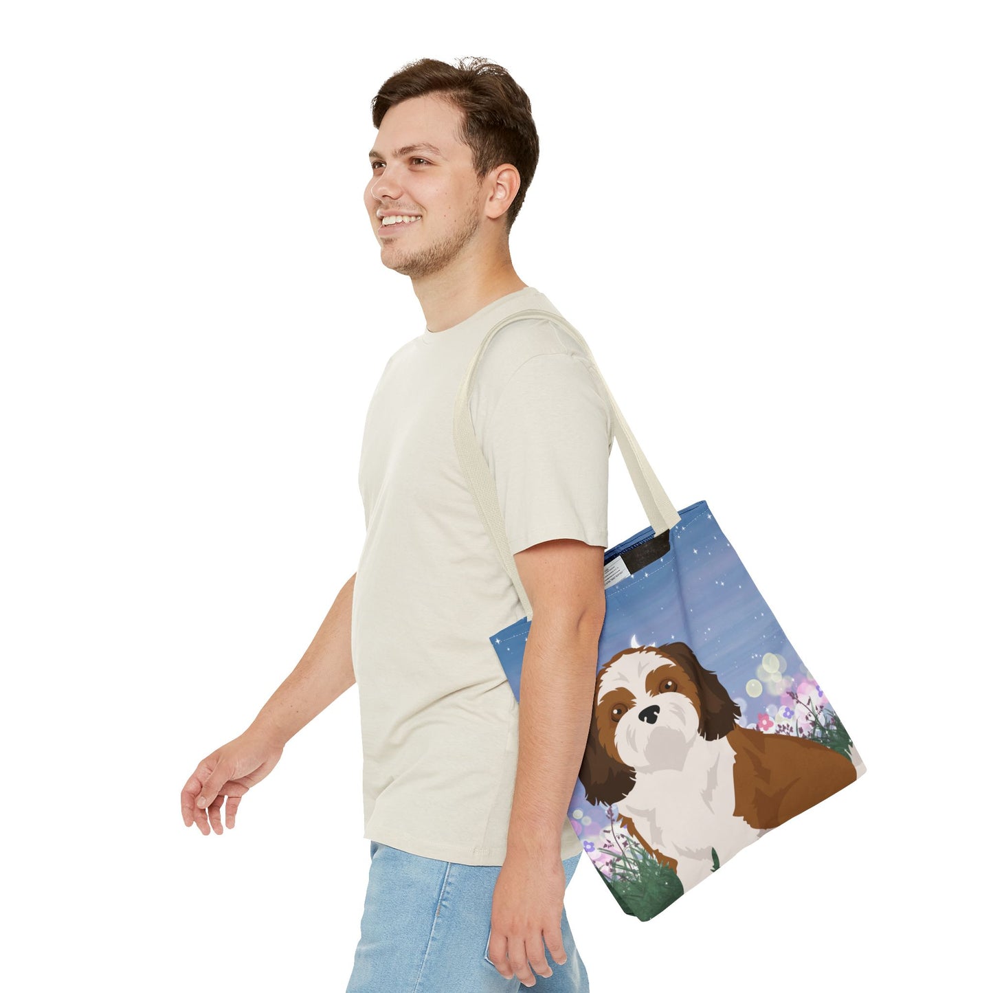 Shih Tzu Dog Tote Bag 16x16