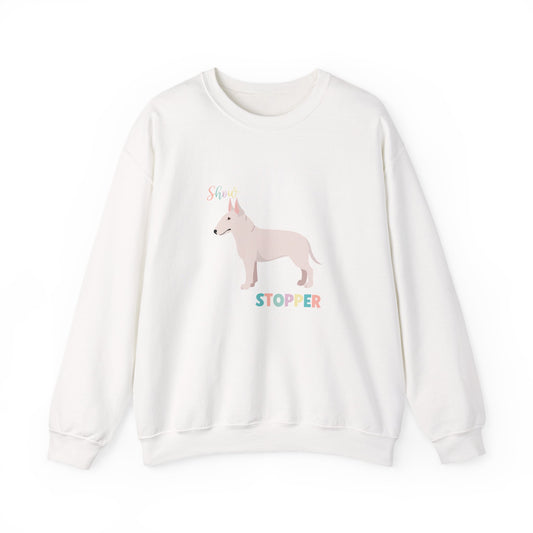 Bull Terrier Dog Unisex Heavy Blend Crewneck Sweatshirt