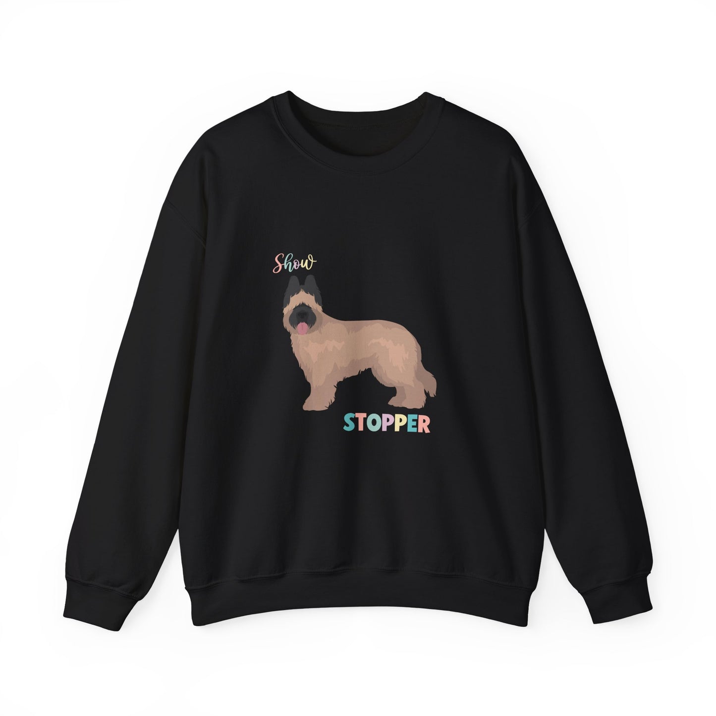 Briard Dog Unisex Heavy Blend Crewneck Sweatshirt