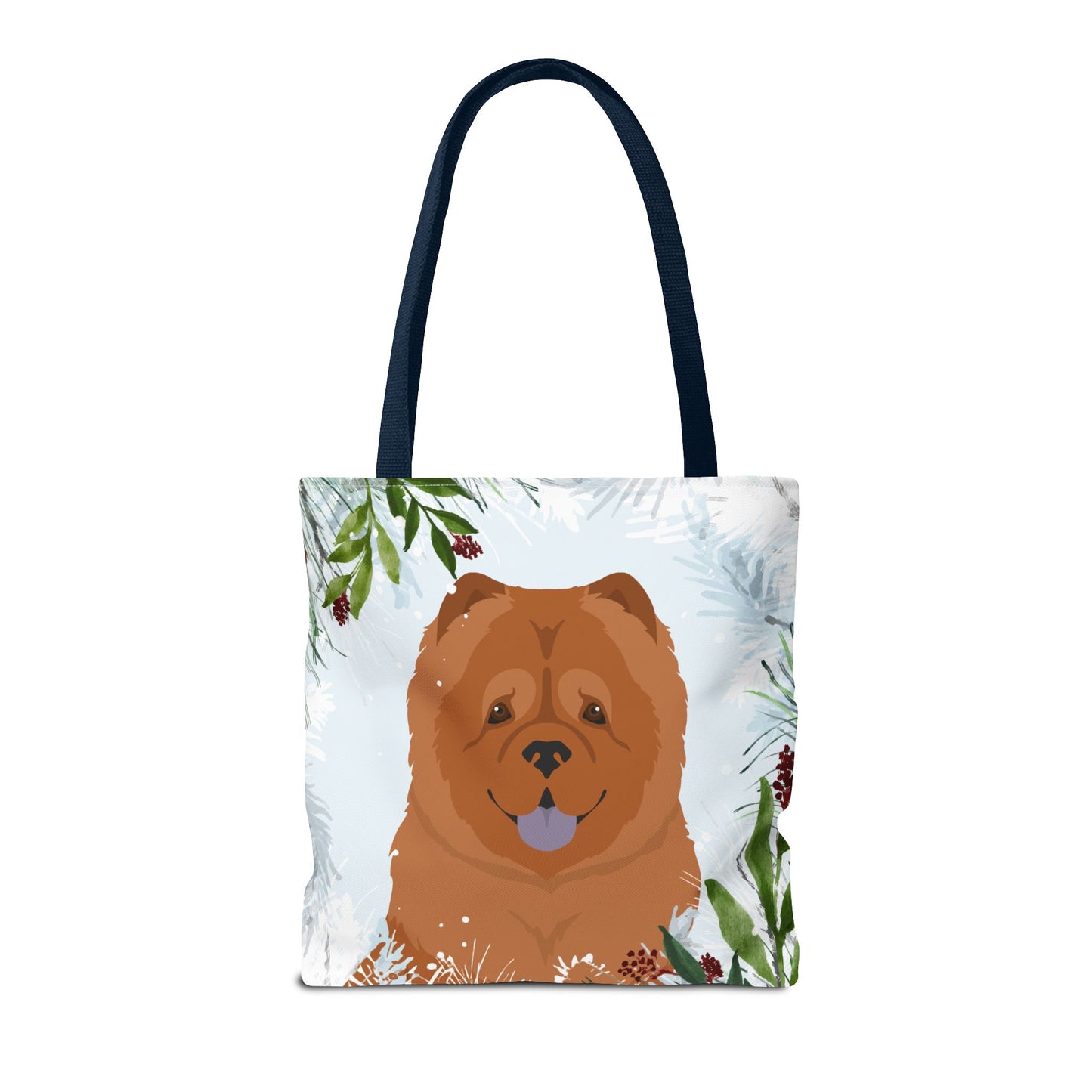 Chow Chow Dog Christmas Holiday Tote Bag 16x16