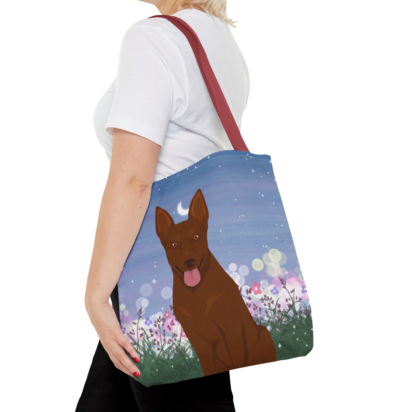 Australian Kelpie Dog Tote Bag 16x16