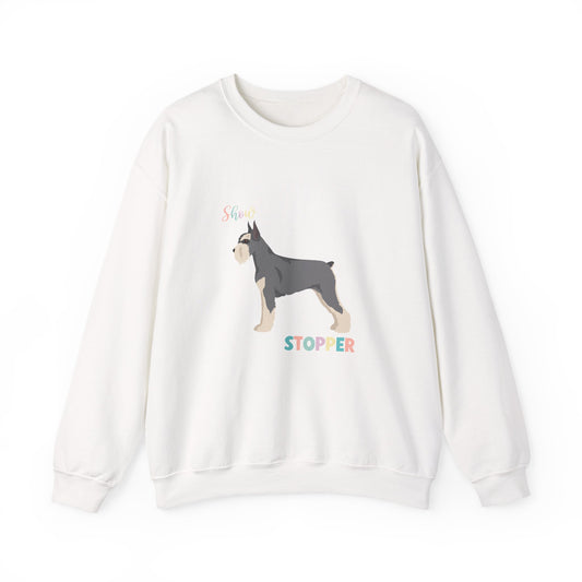 Schnauzer Dog Unisex Heavy Blend Crewneck Sweatshirt