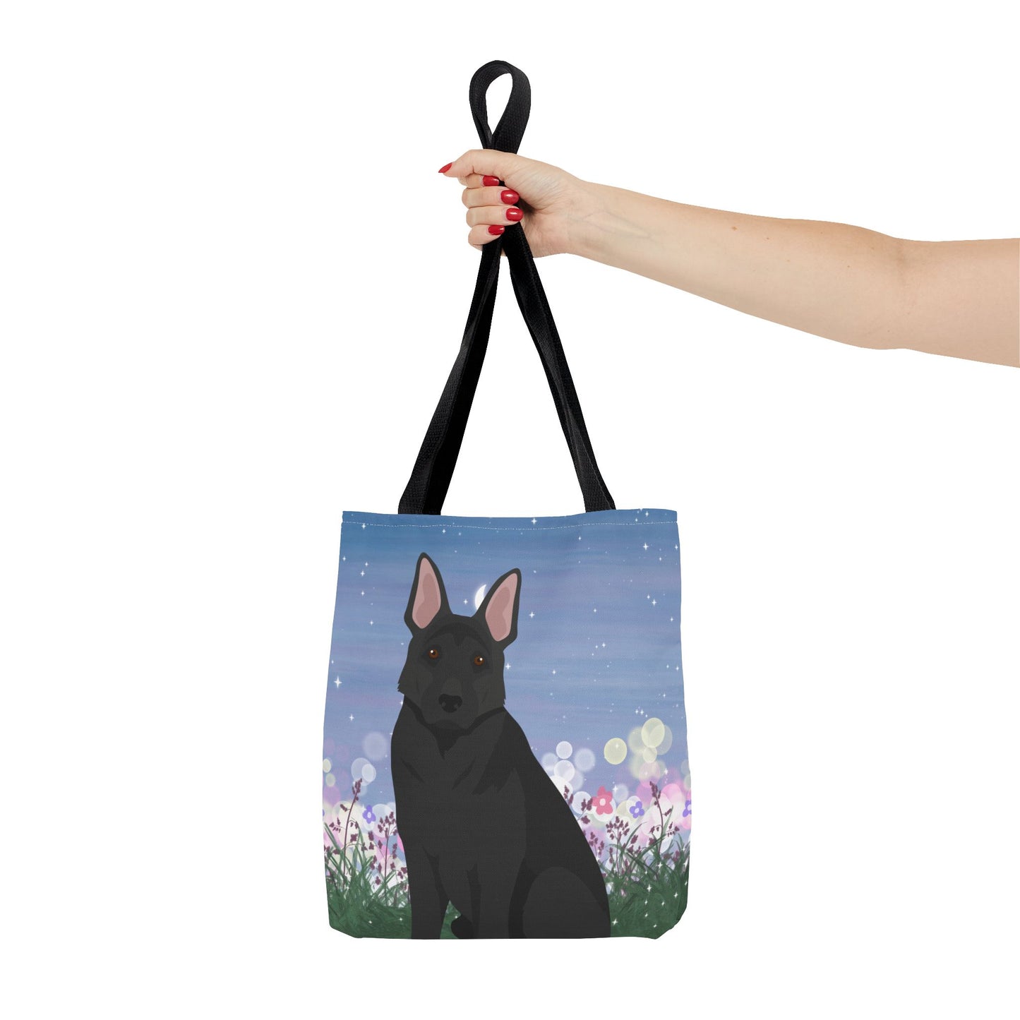 German Shepherd Dog Tote Bag 13x13