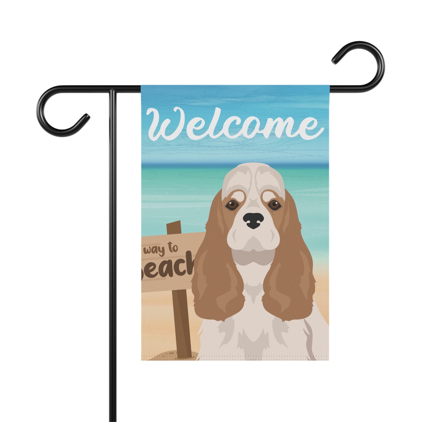 Cocker Spaniel Dog Garden Flag
