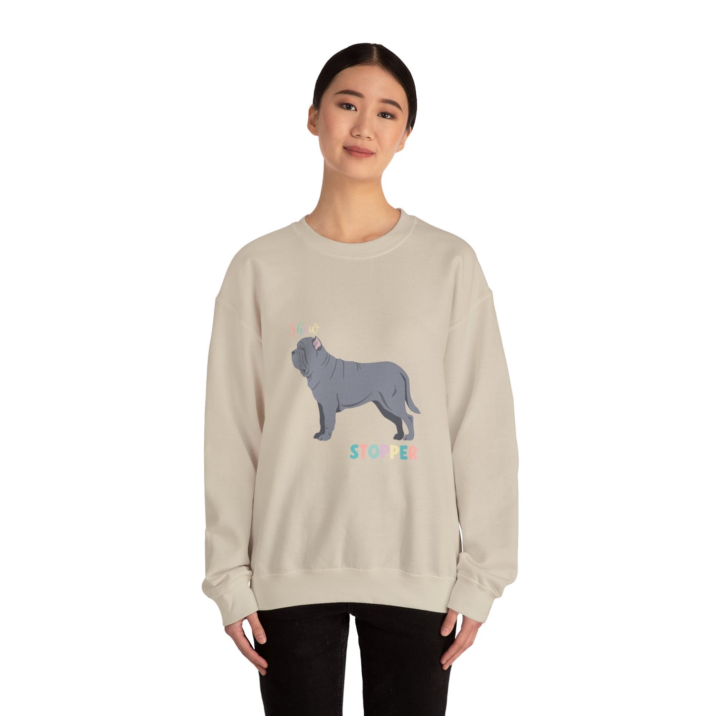 Neapolitan Mastiff Dog Dog Unisex Heavy Blend Crewneck Sweatshirt