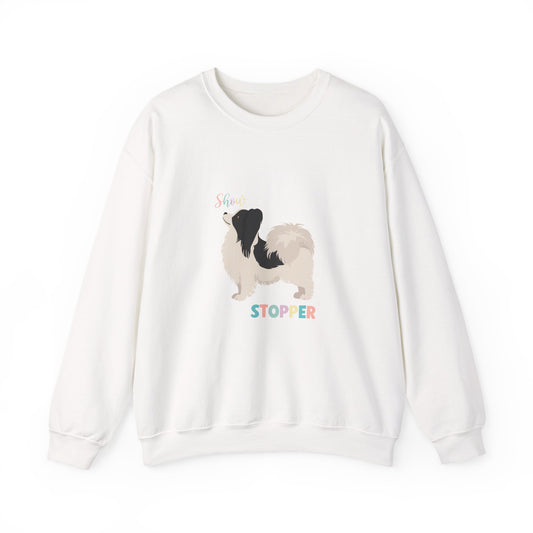 Papillon Dog Unisex Heavy Blend Crewneck Sweatshirt