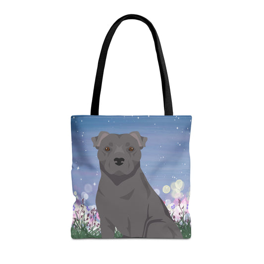 Staffordshire Bull Terrier Dog Tote Bag 16x16