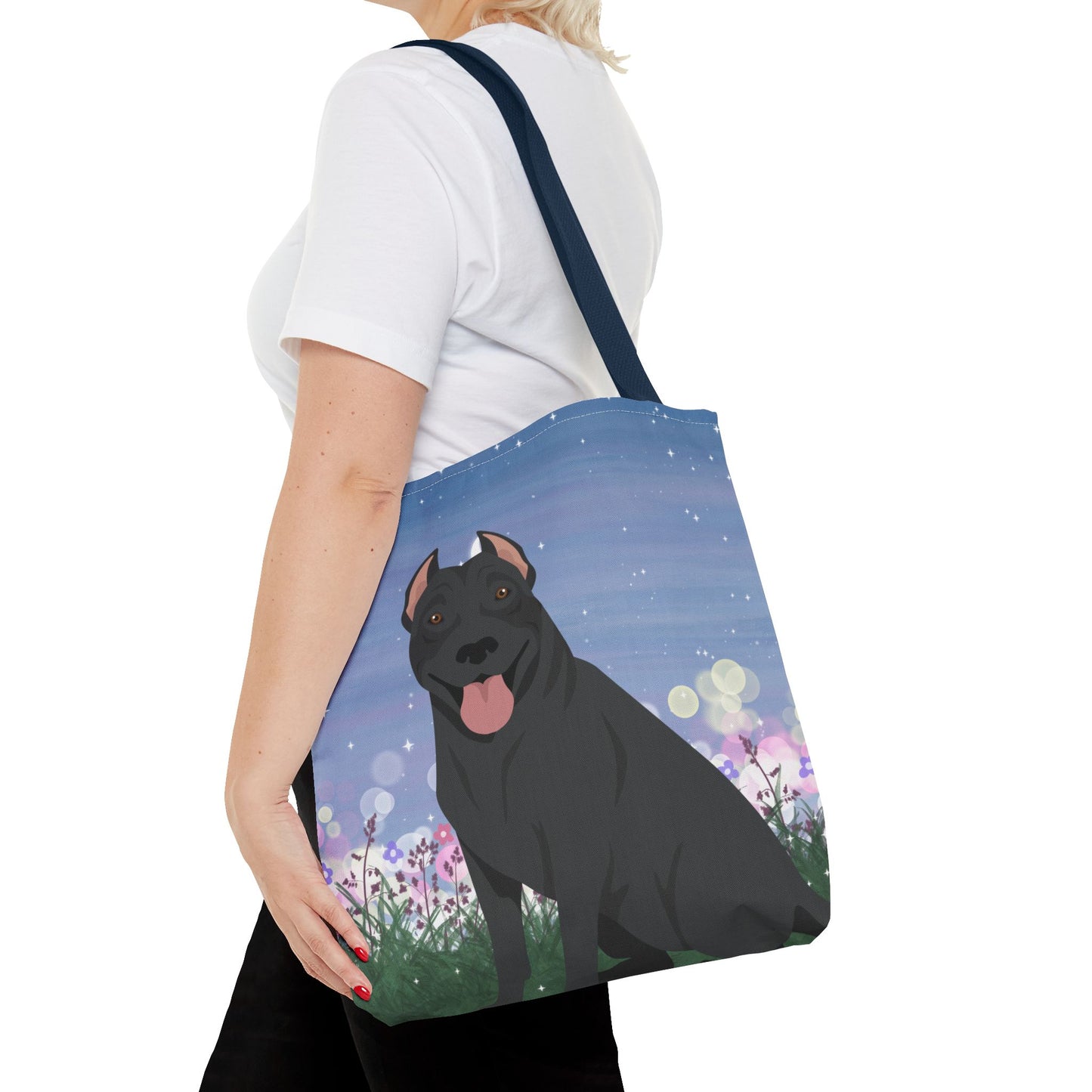 Pit Bull Dog Tote Bag 16x16