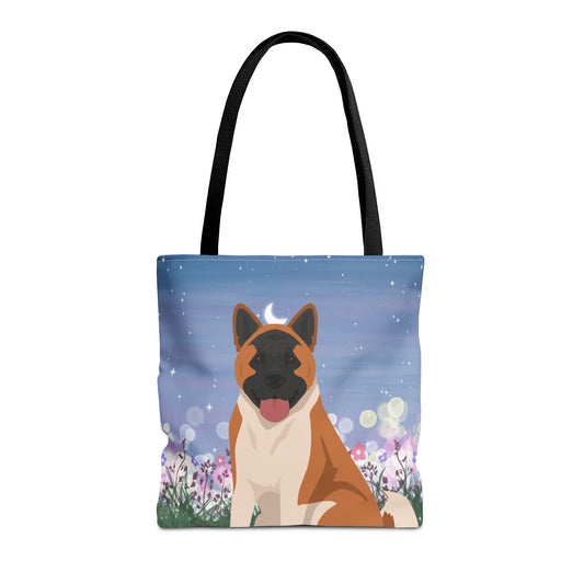 American Akita Dog Tote Bag 16x16