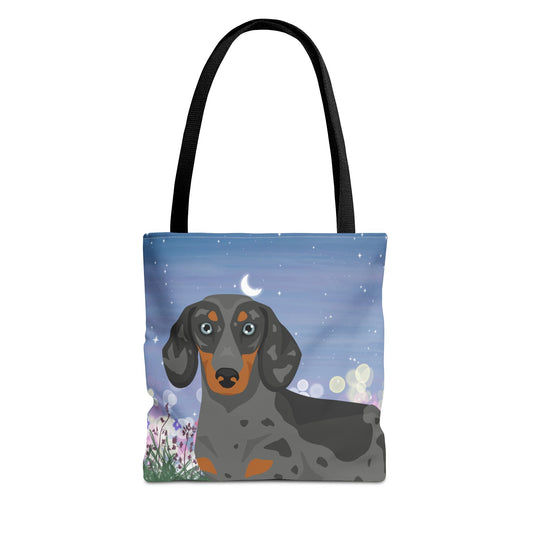 Dachshund Dog Tote Bag 13x13