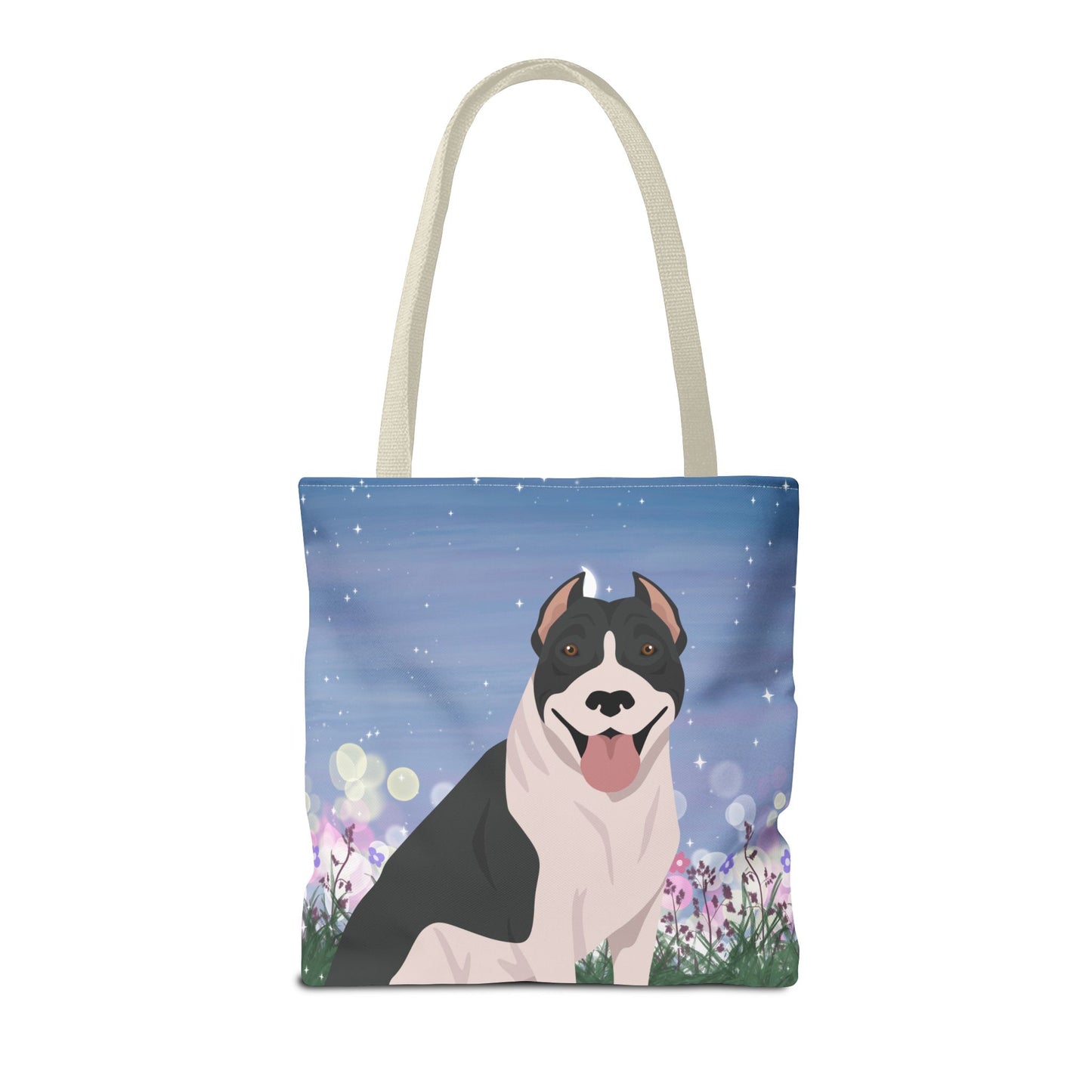 Pit Bull Dog Tote Bag 16x16