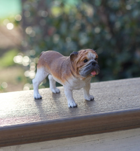 Bulldog Dog Figurine
