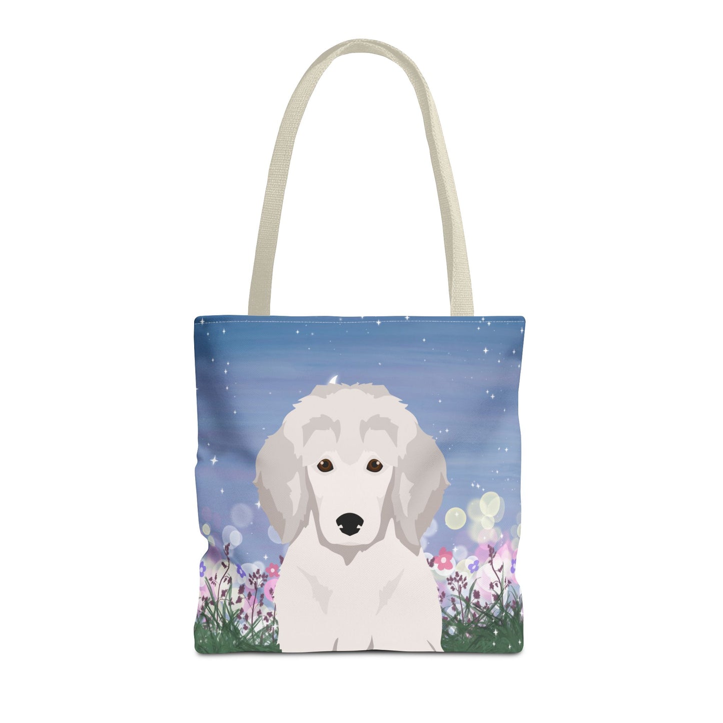 Poodle Dog Tote Bag 16x16