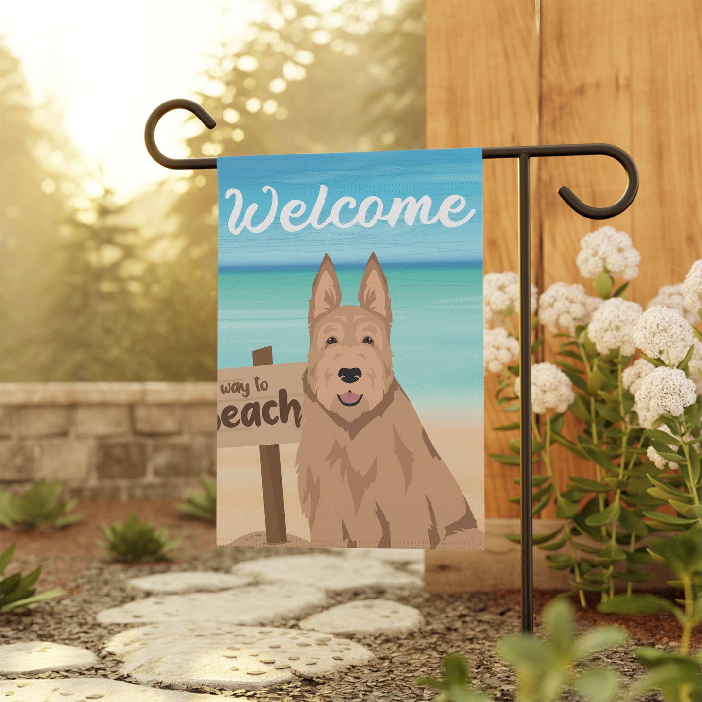 Berger Picard Dog Garden Flag