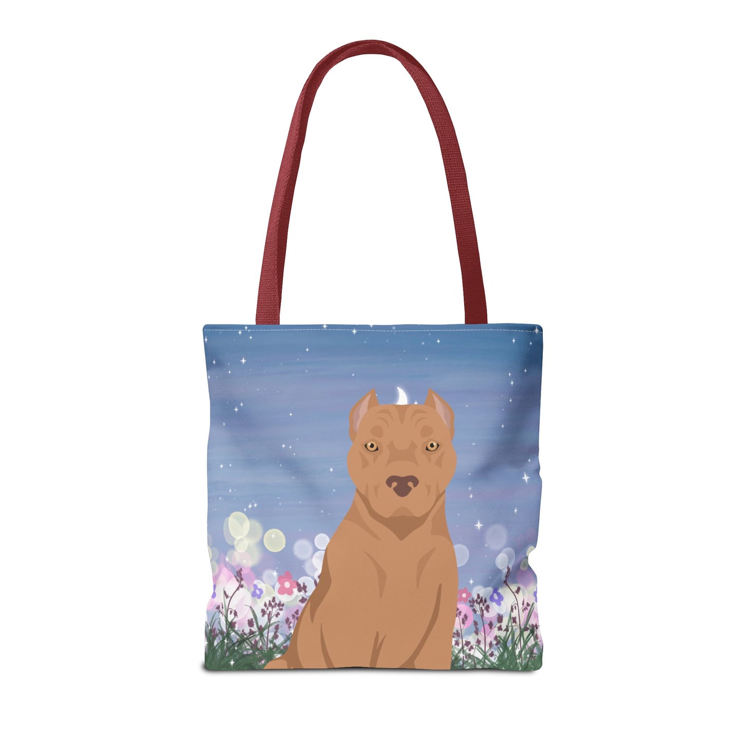 American Staffordshire Terrier Dog Tote Bag 16x16