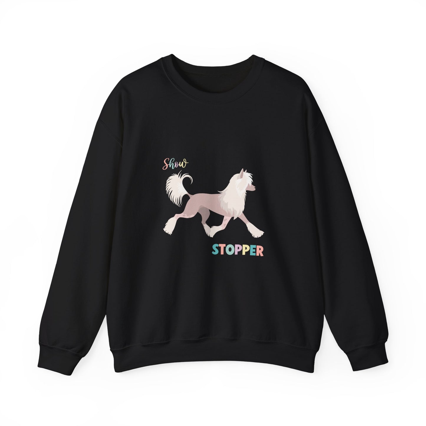 Chinese Crested Dog Dog Unisex Heavy Blend Crewneck Sweatshirt