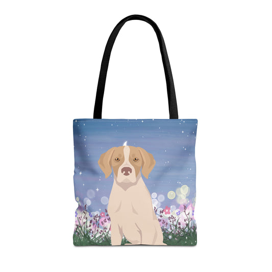 Pointer Dog Tote Bag 16x16