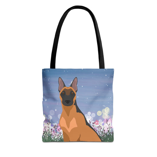 Belgian Malinois Dog Tote Bag 13x13